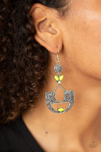 Load image into Gallery viewer, Paparazzi&#39;s Modern Day Mecca - Yellow earrings
