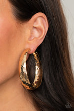 Load image into Gallery viewer, Paparazzi&#39;s Hey, Haute-Shot - Gold Hoop earrings
