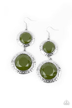 Load image into Gallery viewer, Paparazzi&#39;s Thrift Shop Stop - Green earrings
