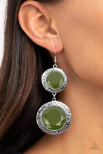 Load image into Gallery viewer, Paparazzi&#39;s Thrift Shop Stop - Green earrings
