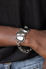 Load image into Gallery viewer, Paparazzi&#39;s Raw Radiance - Silver bracelet
