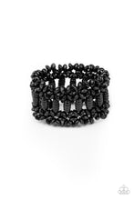 Load image into Gallery viewer, Paparazzi&#39;s Fiji Flavor - Black wood bracelet
