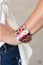 Load image into Gallery viewer, Paparazzi&#39;s Garden Fiesta - Red bracelet
