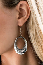 Load image into Gallery viewer, Paparazzi&#39;s Tempest Texture - Silver earrings (Fashion Fix)
