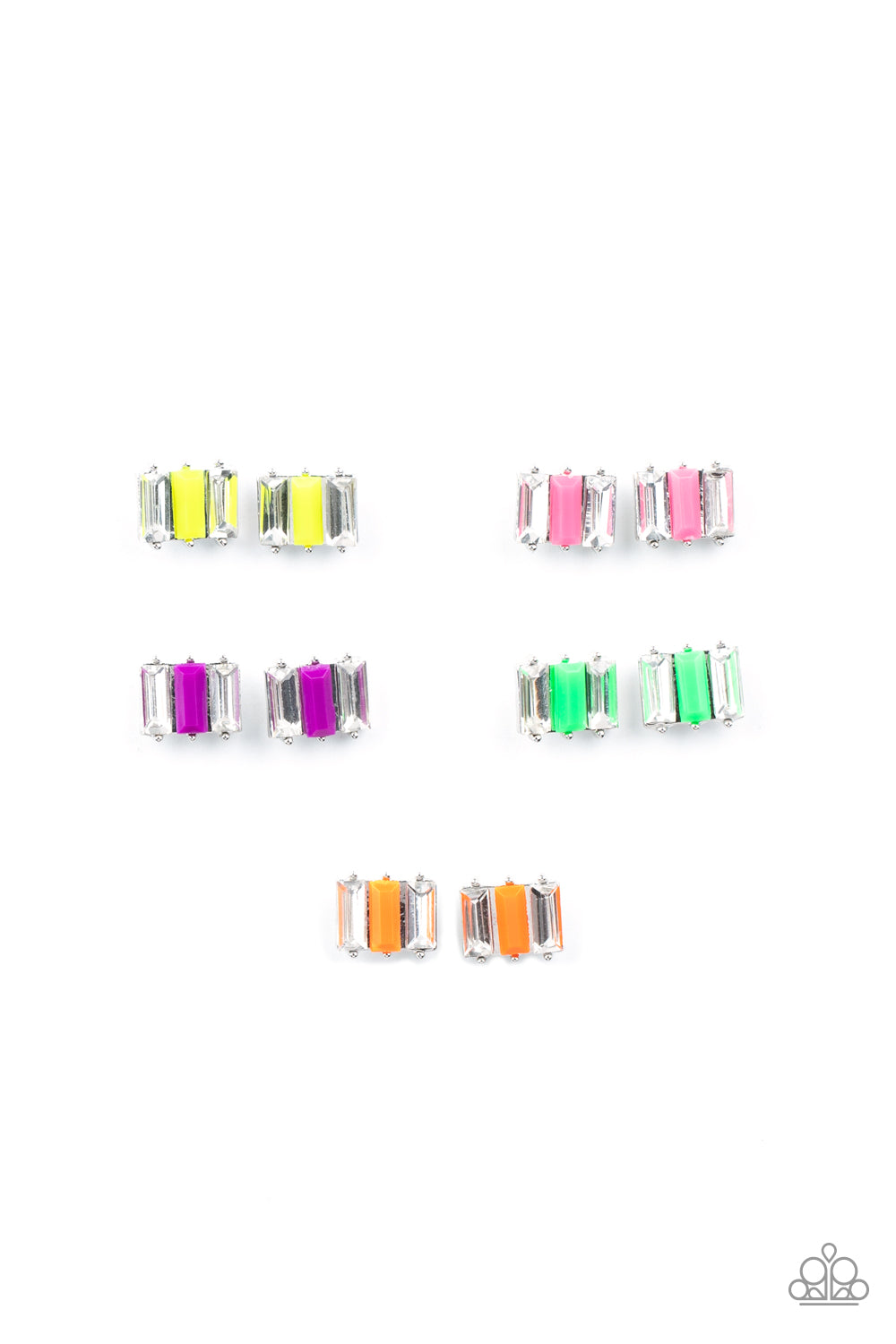 Paparazzi's Starlet Shimmer - Multi earrings (Children's Jewelry)