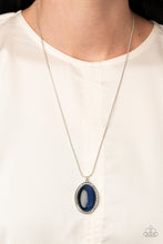 Load image into Gallery viewer, Paparazzi&#39;s GLISTEN To This - Blue necklace
