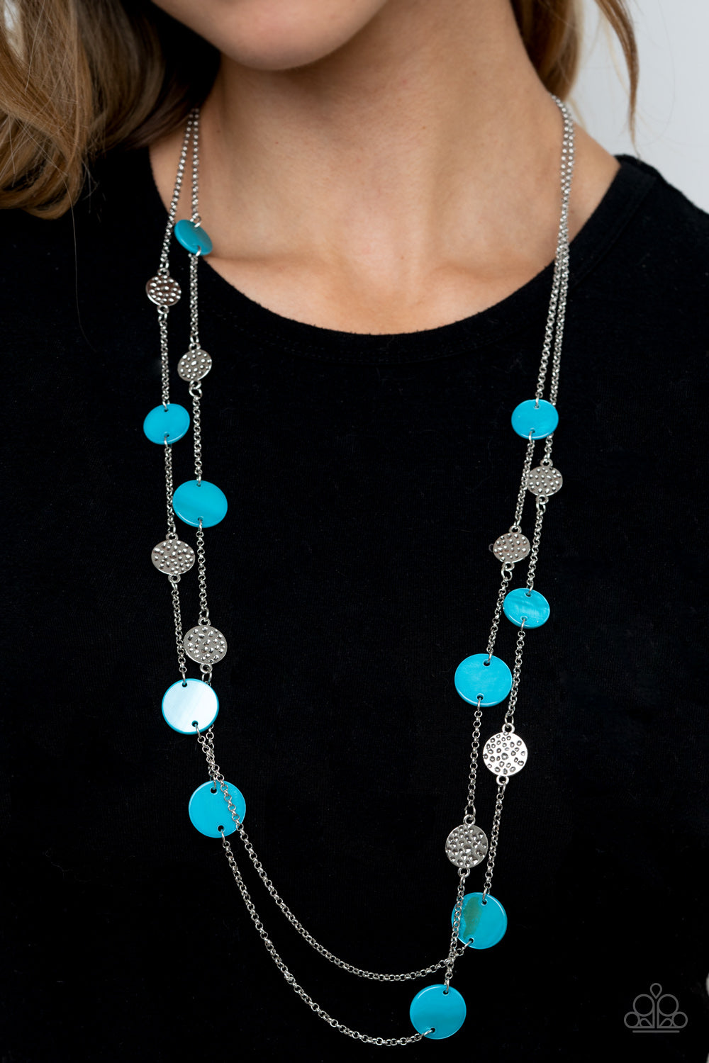 Paparazzi's Ocean Soul - Blue necklace