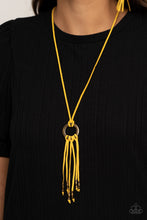 Load image into Gallery viewer, Paparazzi&#39;s Feel at HOMESPUN - Yellow Urban necklace
