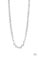 Load image into Gallery viewer, Paparazzi&#39;s Steel Trap - Silver Urban Men necklace
