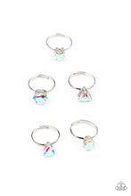 Load image into Gallery viewer, Paparazzi&#39;s Starlet Shimmer Ring - Iridescent Rhinestone (Children&#39;s Jewelry)
