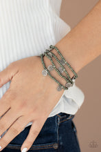 Load image into Gallery viewer, Paparazzi&#39;s Woodn&#39;t Count It - Silver bracelet
