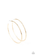 Load image into Gallery viewer, Paparazzi&#39;s Voluptuous Volume - Gold hoop earrings
