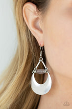 Load image into Gallery viewer, Paparazzi&#39;s Mystical Moonbeams - Silver earrings
