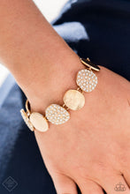 Load image into Gallery viewer, Paparazzi&#39;s Tough LUXE - Gold bracelet (Fashion Fix)
