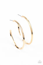 Load image into Gallery viewer, Paparazzi&#39;s Chick As Can Be - Gold hoop earrings
