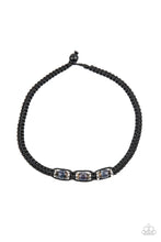 Load image into Gallery viewer, Paparazzi&#39;s Surfer&#39;s Paradise - Black Urban Men necklace
