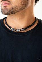 Load image into Gallery viewer, Paparazzi&#39;s Surfer&#39;s Paradise - Black Urban Men necklace
