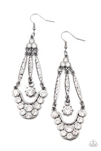 Load image into Gallery viewer, Paparazzi&#39;s High-Ranking Radiance - Black earrings
