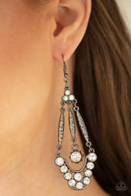 Load image into Gallery viewer, Paparazzi&#39;s High-Ranking Radiance - Black earrings
