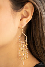 Load image into Gallery viewer, Paparazzi&#39;s Dazzling Delicious - Gold earrings
