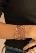 Load image into Gallery viewer, Paparazzi&#39;s Groovy Sensations - Copper bracelet
