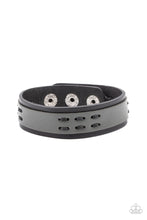 Load image into Gallery viewer, Paparazzi&#39;s Blaze a Trail - Black Urban Men bracelet
