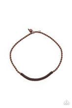 Load image into Gallery viewer, Paparazzi&#39;s Plainly Primal - Brown Urban Men necklace
