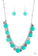 Load image into Gallery viewer, Paparazzi&#39;s Flower Powered - Blue necklace
