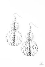 Load image into Gallery viewer, Paparazzi&#39;s Metro Metalhead - Silver earrings
