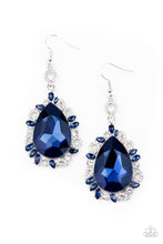 Load image into Gallery viewer, Paparazzi&#39;s Royal Recognition - Blue earrings
