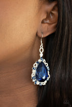 Load image into Gallery viewer, Paparazzi&#39;s Royal Recognition - Blue earrings
