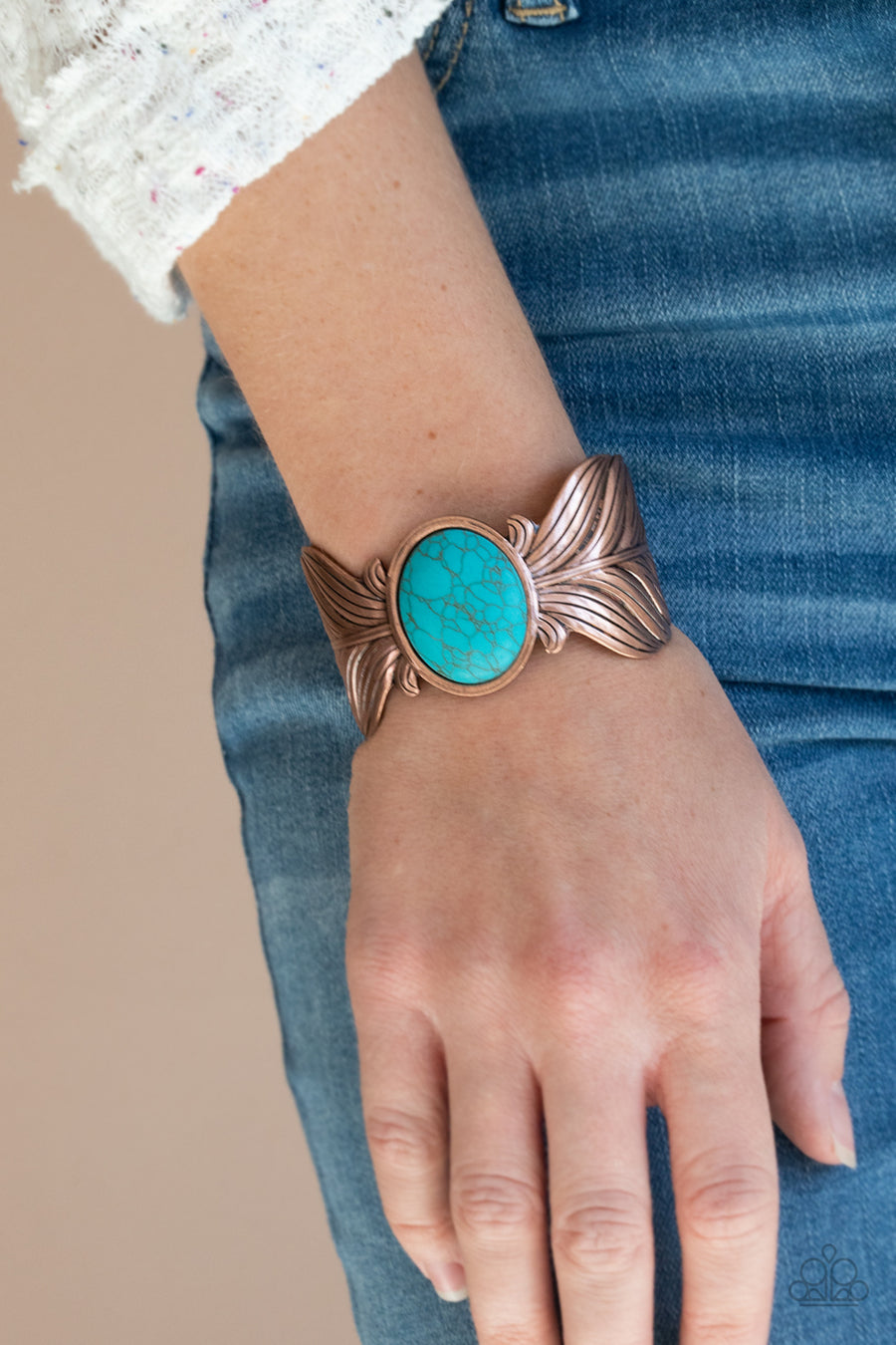 Paparazzi's Born to Soar - Copper bracelet