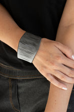 Load image into Gallery viewer, Paparazzi&#39;s Hot Wired Wonder - Black bracelet
