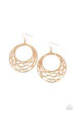 Load image into Gallery viewer, Paparazzi&#39;s Urban LineUp - Gold hoop earrings
