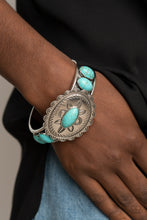 Load image into Gallery viewer, Paparazzi&#39;s Canyon Heirloom - Blue bracelet
