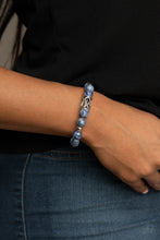 Load image into Gallery viewer, Paparazzi&#39;s Soothes the Soul - Blue Urban Men bracelet
