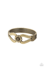 Load image into Gallery viewer, Paparazzi&#39;s Let A Hundred SUNFLOWERS Bloom - Brass bracelet
