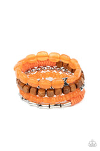 Load image into Gallery viewer, Paparazzi&#39;s Outdoor Retreat - Orange bracelet
