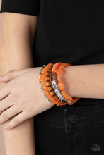 Load image into Gallery viewer, Paparazzi&#39;s Outdoor Retreat - Orange bracelet
