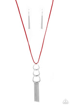 Load image into Gallery viewer, Paparazzi&#39;s Industrial Conquest - Red Urban necklace
