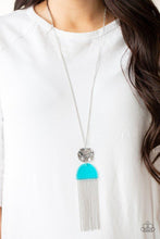 Load image into Gallery viewer, Paparazzi&#39;s Color Me Neon - Blue Acrylic necklace
