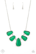 Load image into Gallery viewer, Paparazzi&#39;s Newport Princess - Green necklace (Fashion Fix)
