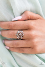 Load image into Gallery viewer, Paparazzi&#39;s Prana Paradise - Silver ring
