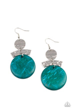 Load image into Gallery viewer, Paparazzi&#39;s Diva Of My Domain - Blue Wood earrings
