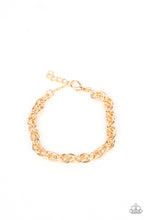 Load image into Gallery viewer, Paparazzi&#39;s Executive Excluisive - Men Gold bracelet
