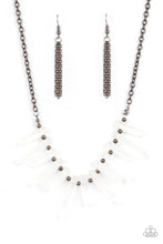 Load image into Gallery viewer, Paparazzi&#39;s Ice Age Intensity - Black necklace

