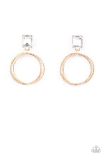 Load image into Gallery viewer, Paparazzi&#39;s Prismatic Perfection - Gold post earrings
