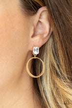 Load image into Gallery viewer, Paparazzi&#39;s Prismatic Perfection - Gold post earrings
