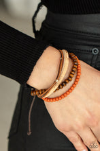 Load image into Gallery viewer, Paparazzi&#39;s STACK To Basics - Orange Urban bracelet
