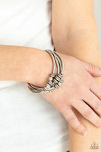 Load image into Gallery viewer, Paparazzi&#39;s We Aim To Please - Silver bracelet
